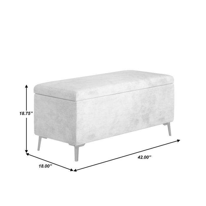 Accentrics by Pulaski Upholstered Flip Top Storage Bench & Reviews
